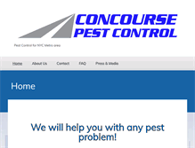 Tablet Screenshot of concoursenyc.com
